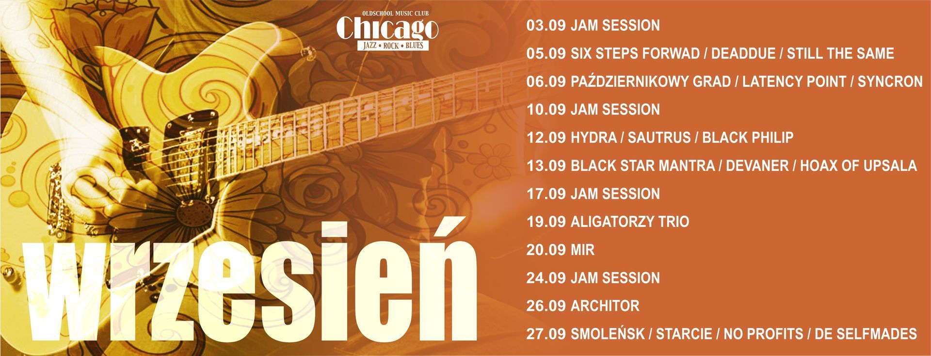 Chicago Kielce koncerty wrzesień 2025